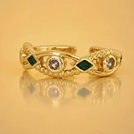 ANILLO MAR OJO BRILLANTE