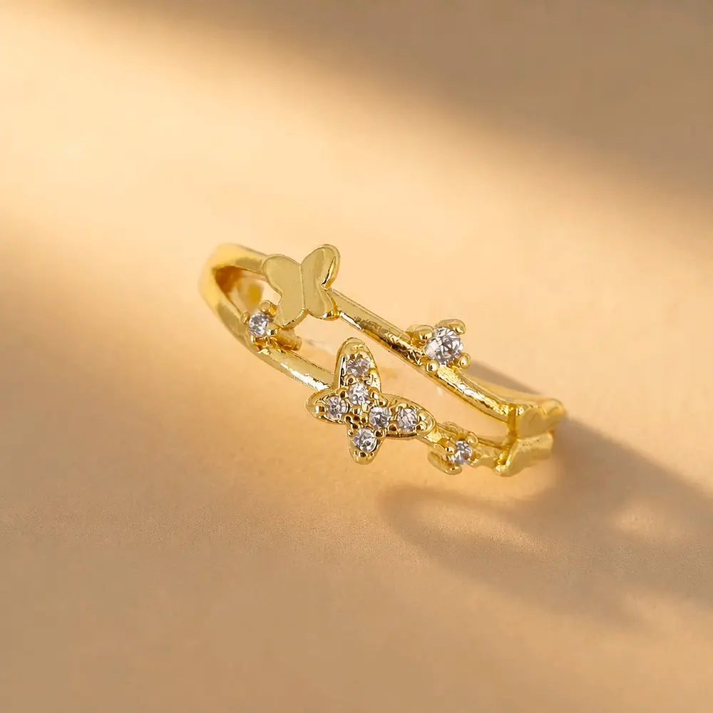 ANILLO MARIPOSA BRILLANTE