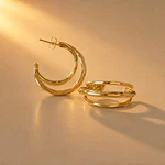 AROS CANDONGAS 3AROS DORADAS