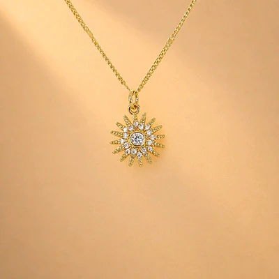 CADENA SOL BRILLANTE