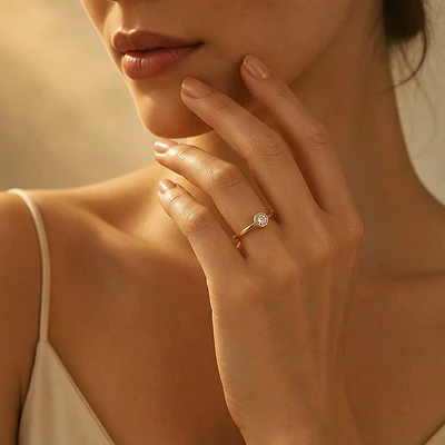 ANILLO SOLITAIRE BRILLANTE