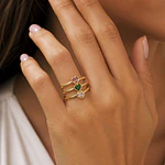 ANILLO CORAZON SOLITAIRE BRILLANTE