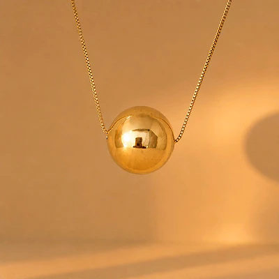CADENA BALIN DORADO GRANDE