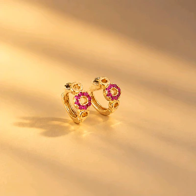 MINI AROS RONDA  FUCSIA