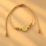 PULSERA SAN BENITO CORDON PIEL
