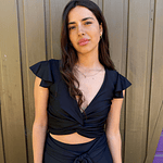 Isis Top Negro Dupont 