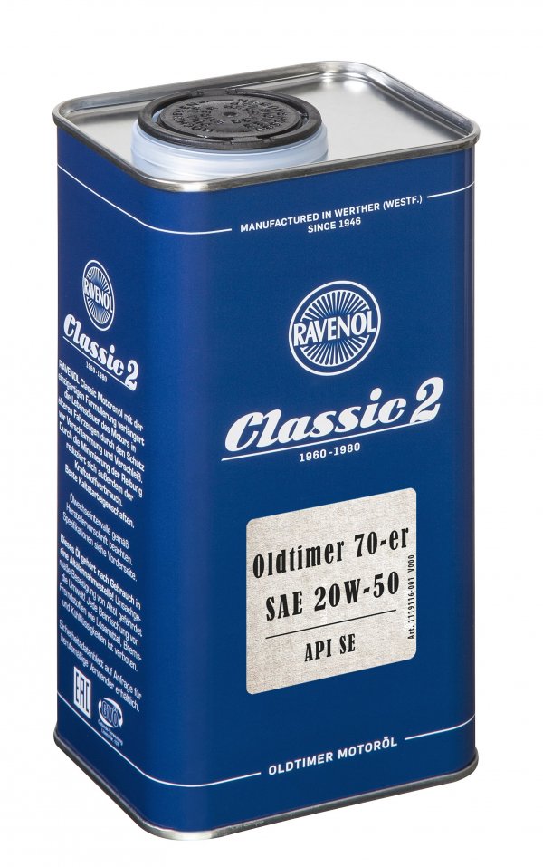 OLDTIMER 70-ER SAE 20W-50 API SE