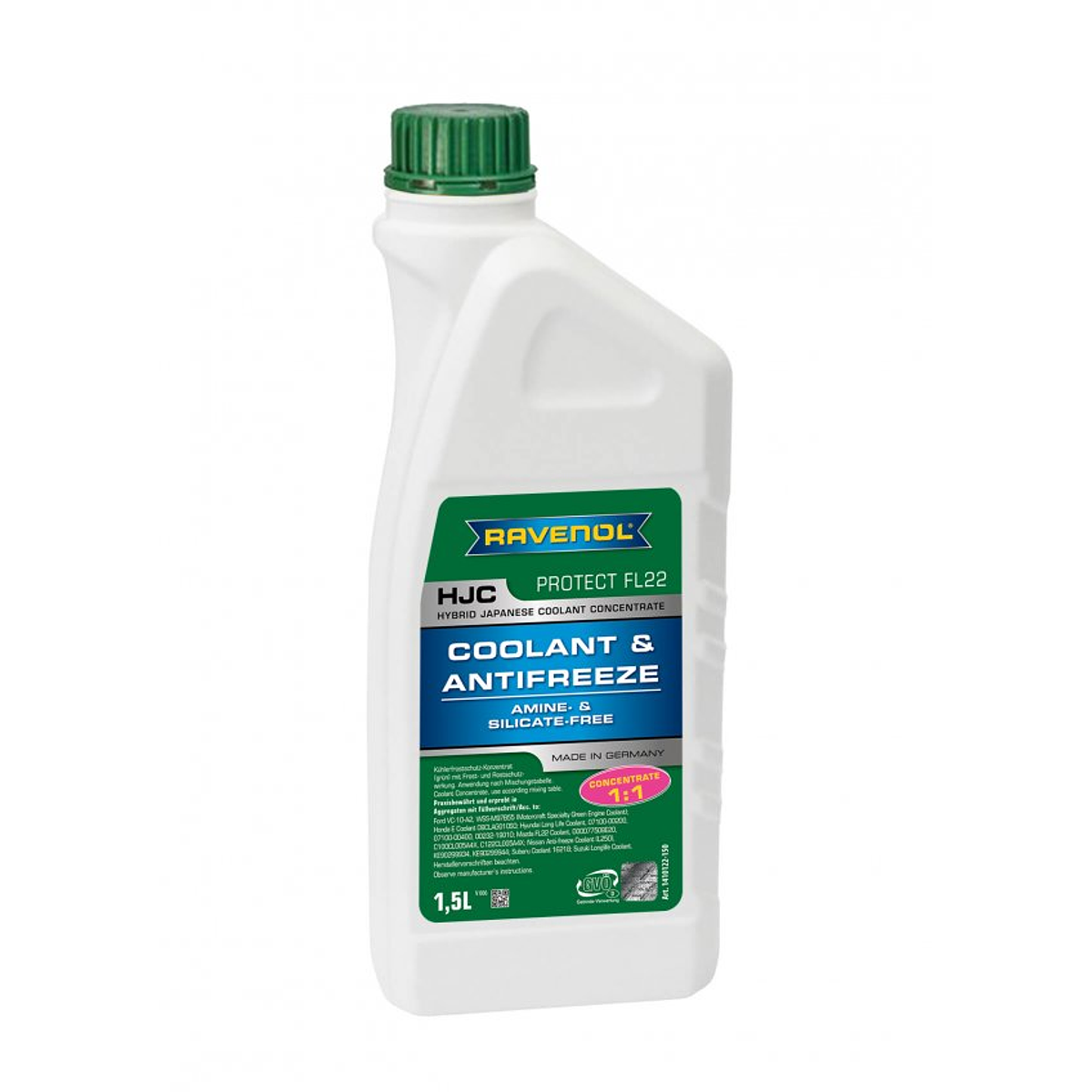 Antigelo RAVENOL HJC Protect FL22 Concentrate 5L - Foto 6