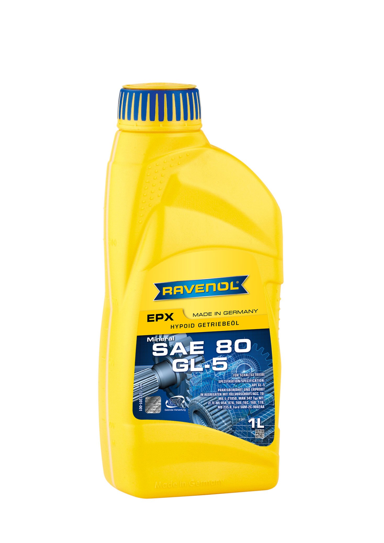 Aceite para engranajes RAVENOL EPX SAE 80W GL-5