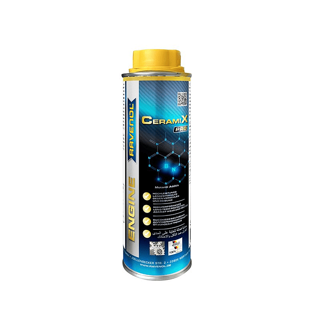 CeramiX-Pro | Aditivo Cerámico de Motor (hBN) - Última Generación