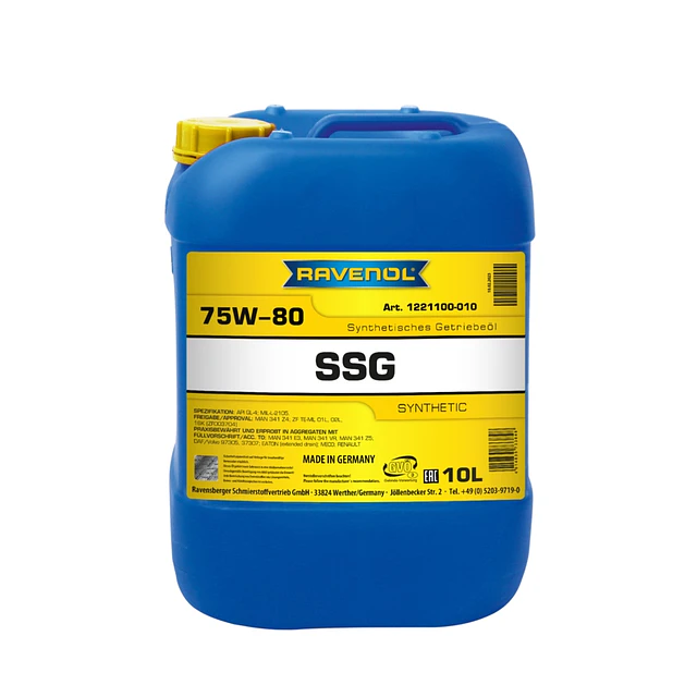 SSG SPEC SYNT LKW GETRIEBEÖL SAE 75W-80