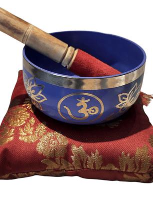 CUENCO TIBETANO AZUL 13CM