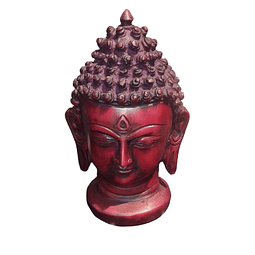 Cabeza de Buda de Poliresina - Serenidad y Espiritualidad en una Escultura Exquisita