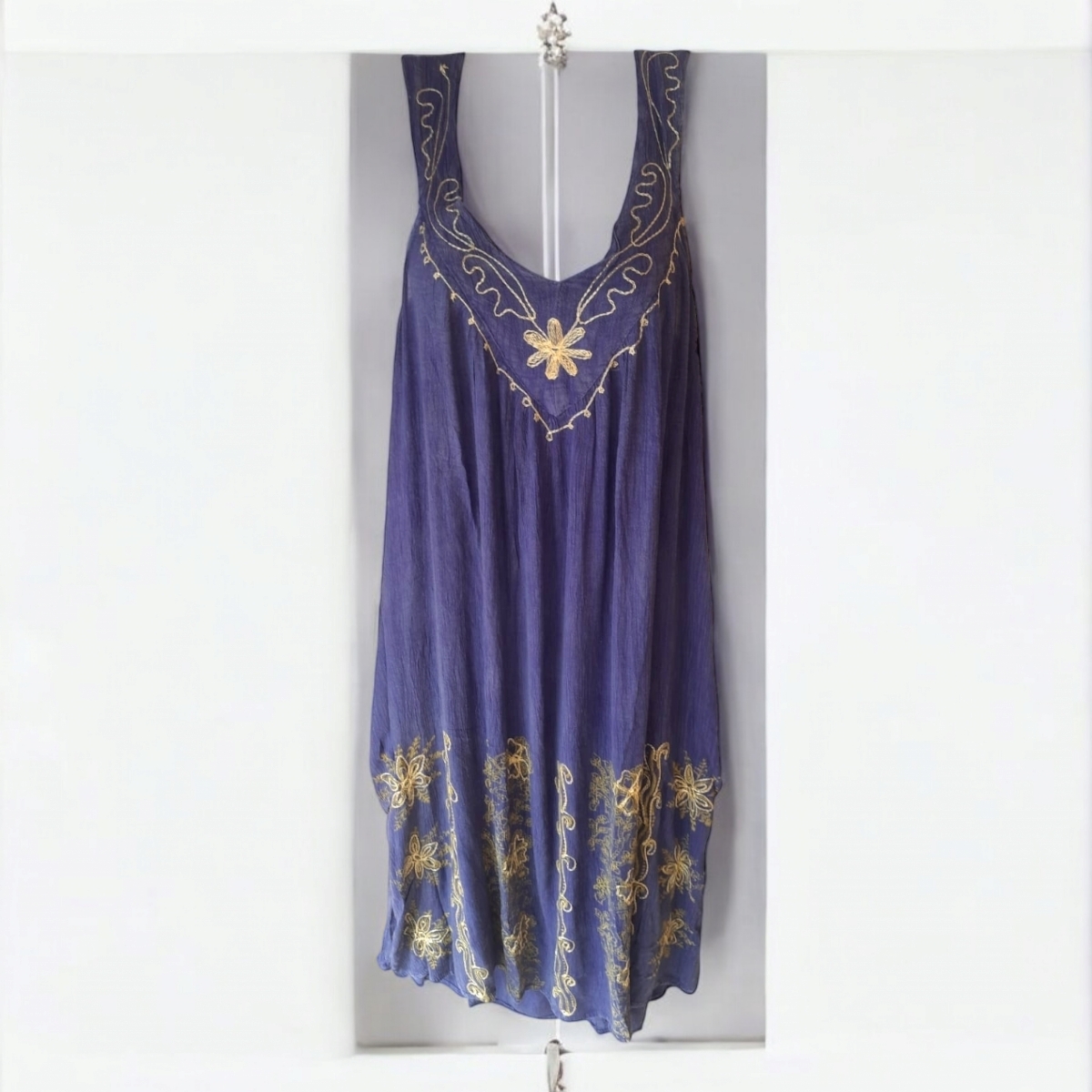 Vestido Largo Bohemio Morado