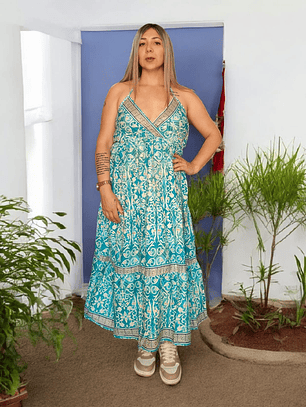 vestido Kasturi De Seda