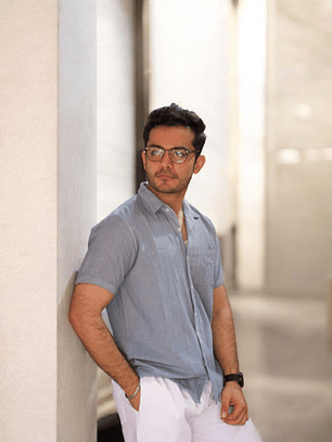 Camisa Lino De Hombre 