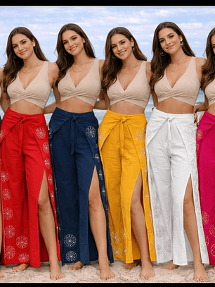 Pantalones de espejo