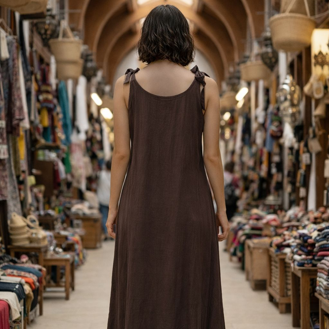 Vestido Lino Tira  7