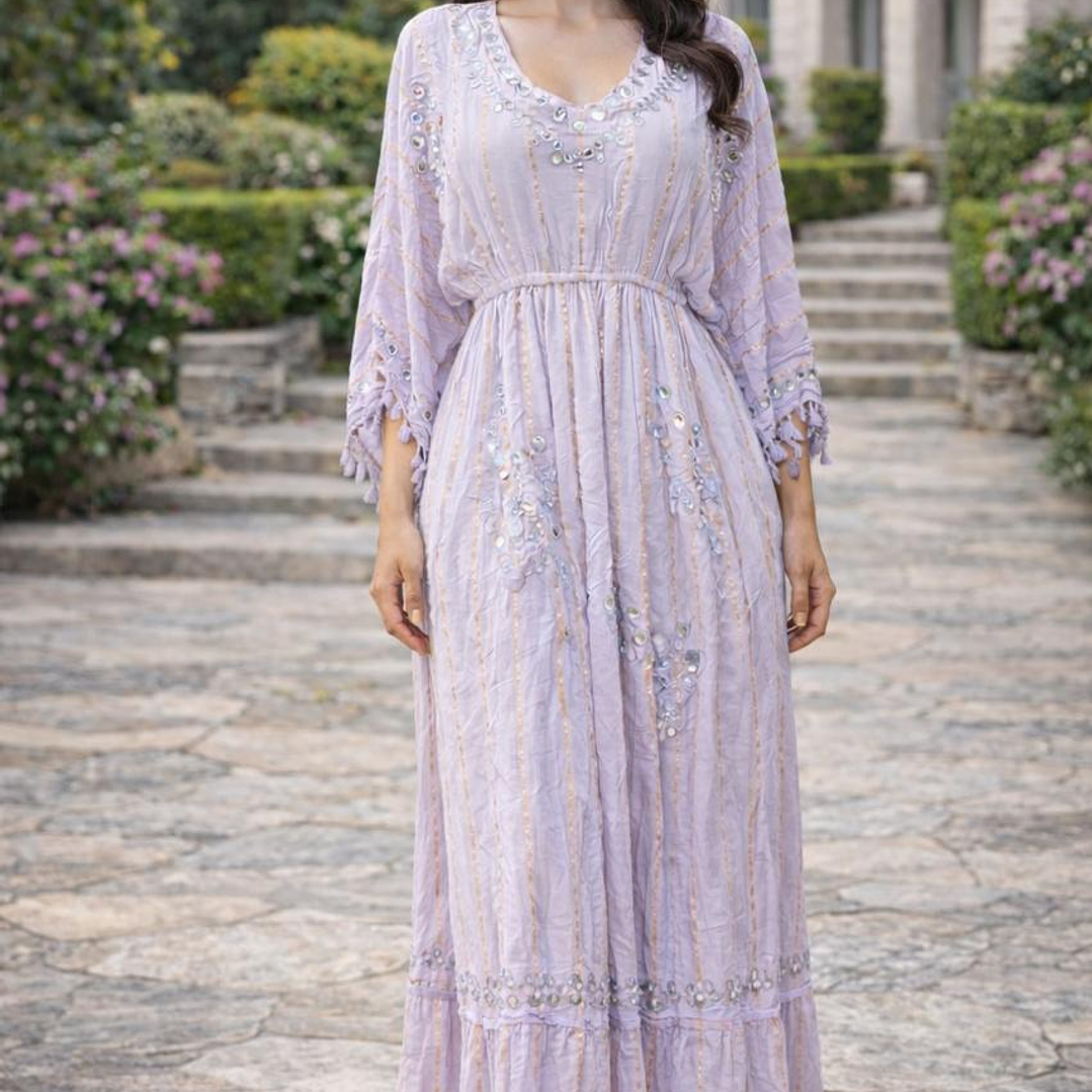 Vestido Lurex Espejo 5