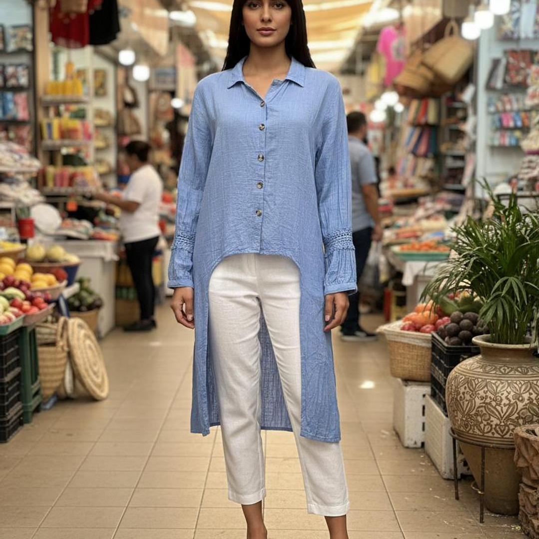 Vestido O Camison Lino  1