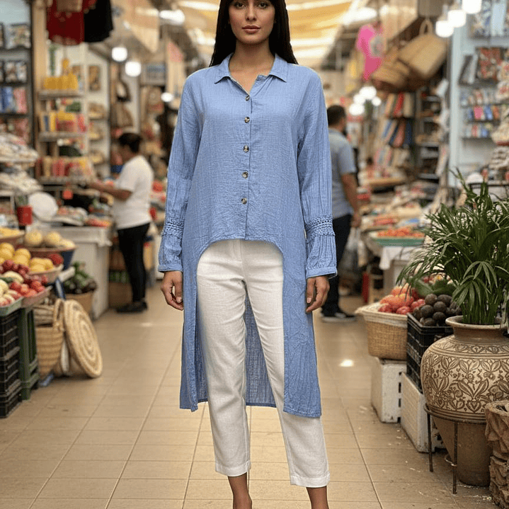 Vestido O Camison Lino  1