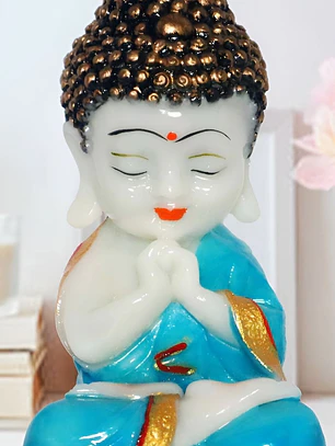 Buddha bebe Meditando 18cm: alto, base: 10cm