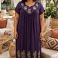 Vestido Largo de Algodón Talla Jumbo – Diseño Hindú Tradicional - Miniatura 8