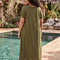 Vestido Largo de Algodón Talla Jumbo – Diseño Hindú Tradicional - Miniatura 3