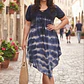Vestido Batik de Algodón Playero - Talla Única - Miniatura 1