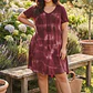 Vestido Batik de Algodón Playero - Talla Única - Miniatura 5