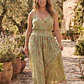 Vestido Largo de Algodón con Lurex y Bordado - thumbnail 4