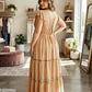 Vestido Lurex de Fiesta y Verano con Escote Trasero - Miniatura 6