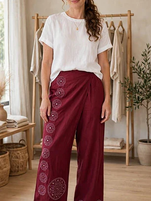 Pantalón Pareo Bohemio Espejos