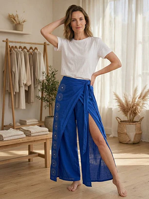 Pantalón Pareo Bohemio Espejos