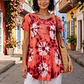 Blusa de Algodón Tie-Dye Boho - Talla Única Verano - thumbnail 1