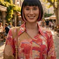 Vestido Camisero de Algodón Estampado con Cinturón - Verano - thumbnail 2
