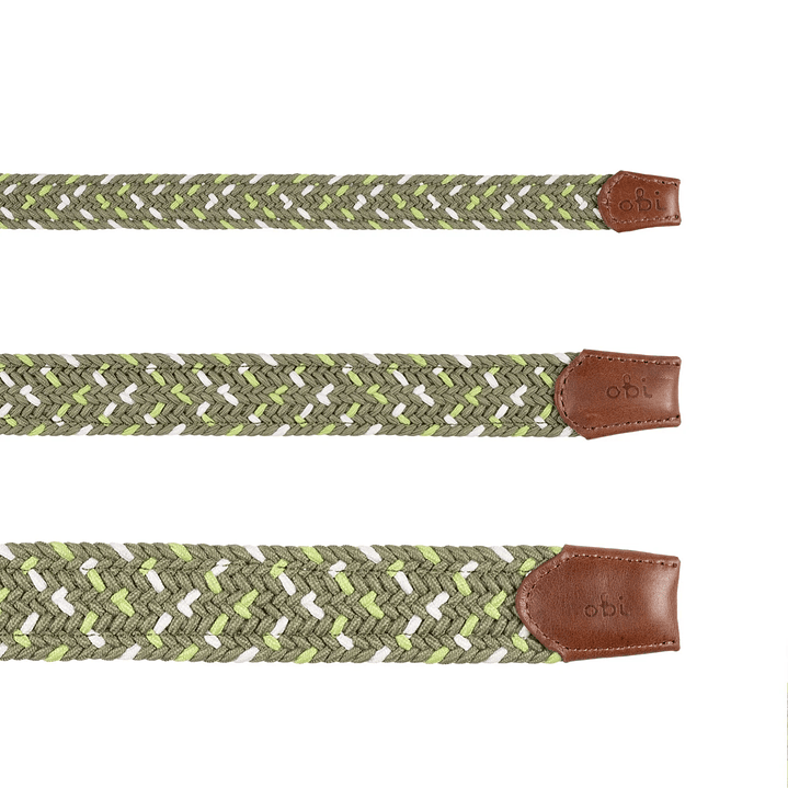 Collar perro trenzado Olive 3