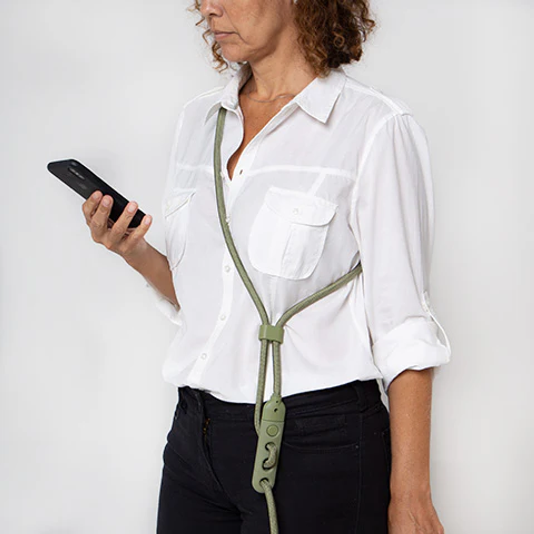 Correa para perros manoslibres Army Green 4