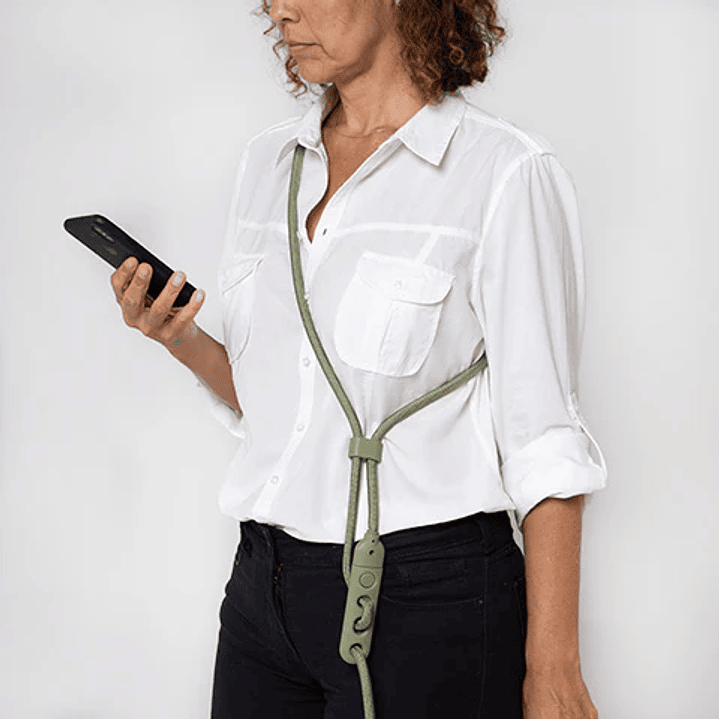 Correa para perros manoslibres Army Green 4