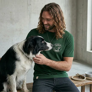 Camiseta Bordado Border Collie - Regular Fit