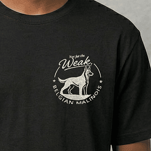 Camiseta Bordado Belga Malinois - Regular Fit