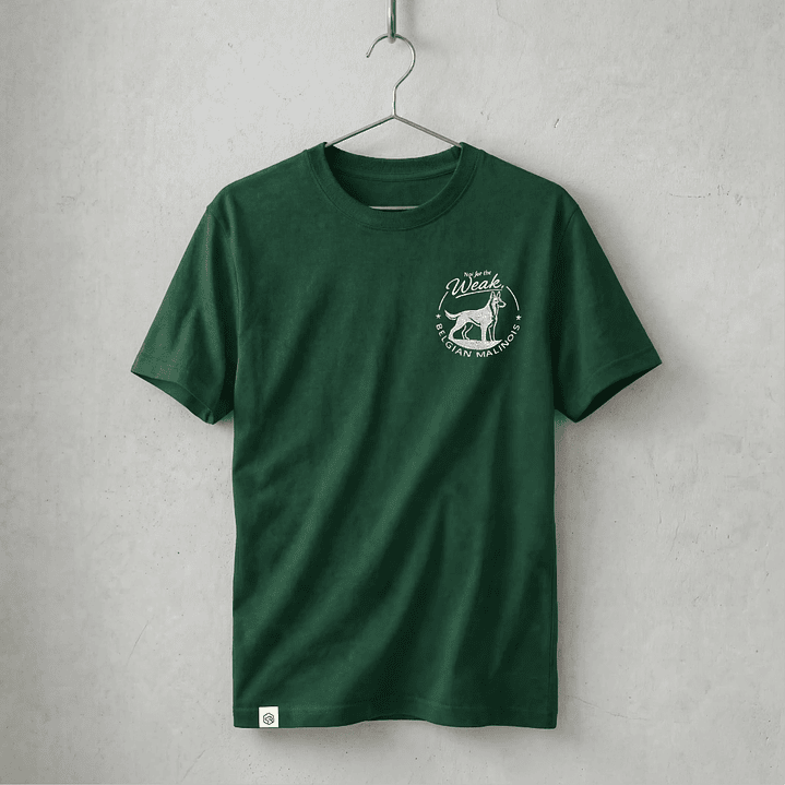 Camiseta Bordado Belga Malinois - Regular Fit 6