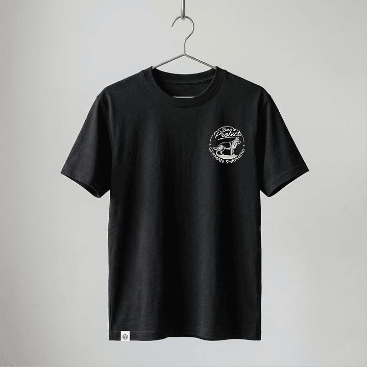 Camiseta Bordado Pastor Alemán - Regular Fit 5