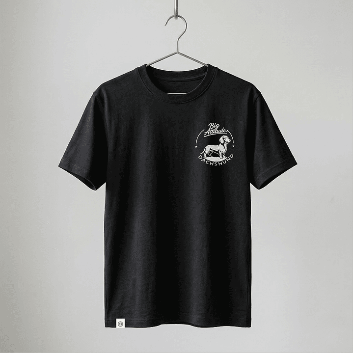 Camiseta Bordado Perro Salchicha - Regular Fit 5