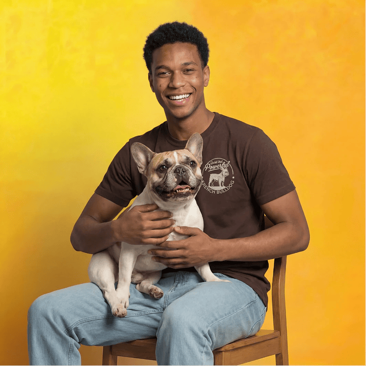 Camiseta  Bordado Bulldog Francés - Regular Fit 7