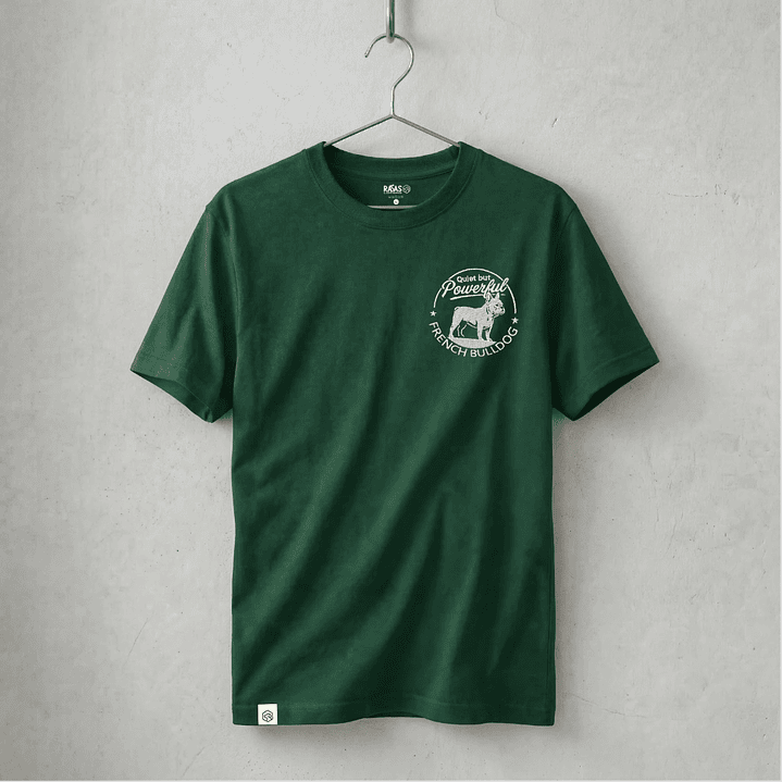 Camiseta  Bordado Bulldog Francés - Regular Fit 3