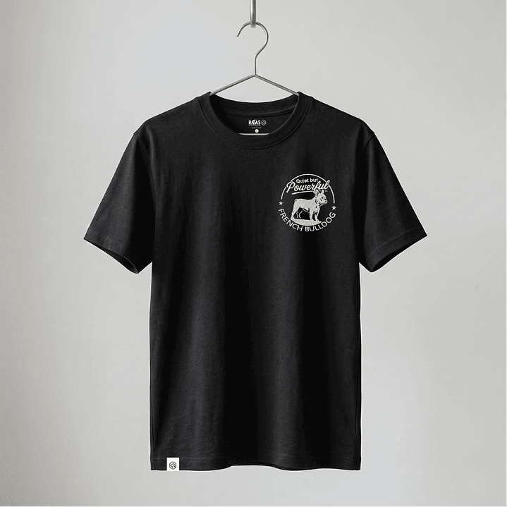 Camiseta  Bordado Bulldog Francés - Regular Fit 4