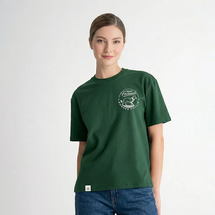 Camiseta Bordado Border Collie - Regular Fit 3