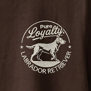 Camiseta Bordado Labrador Retriever - Regular Fit