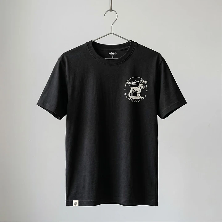 Camiseta Bordado Schnauzer - Regular Fit 1